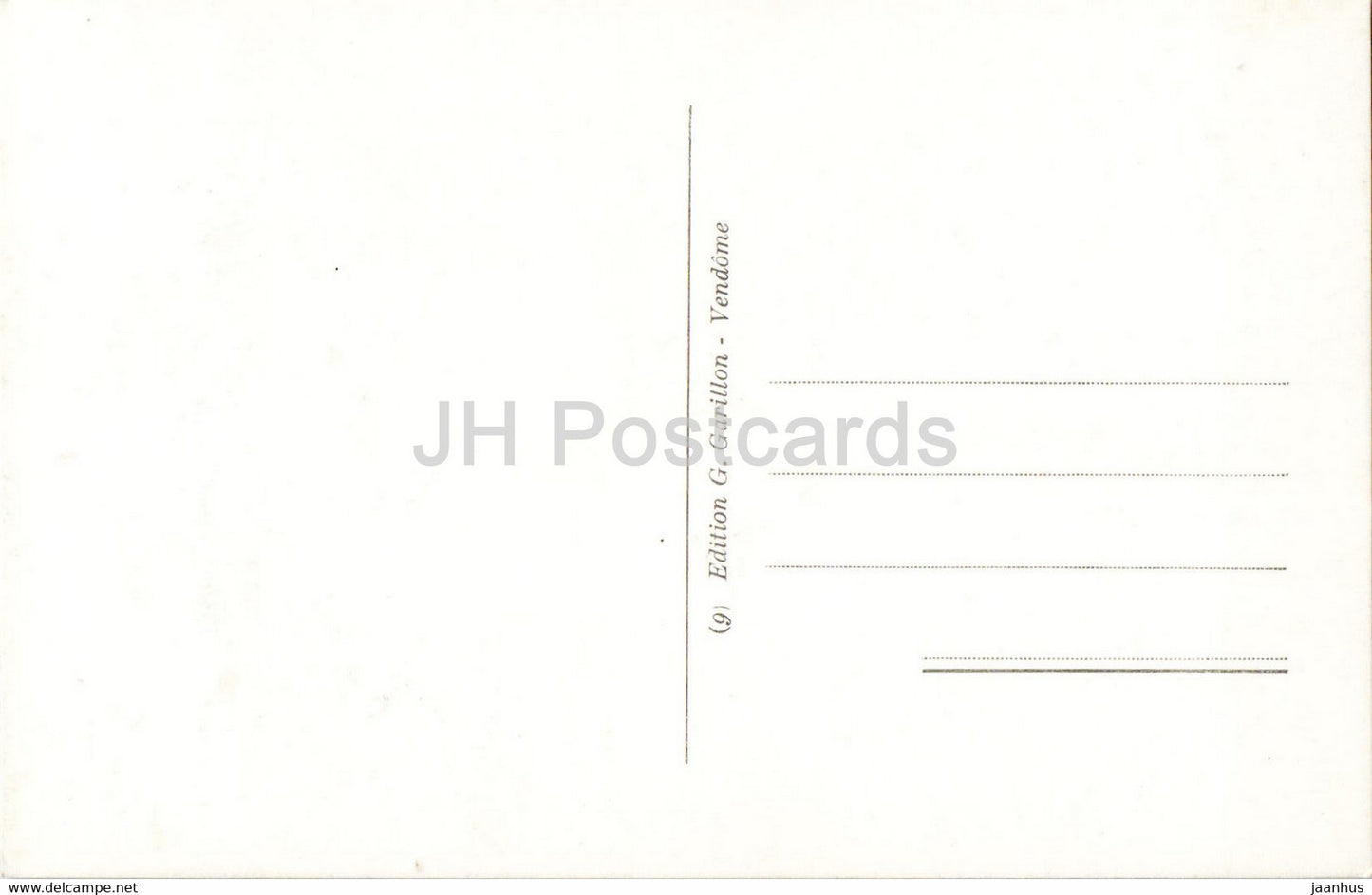 Vendome - Abside de l'eglise de la Trinite - church - 21 - old postcard - France - unused