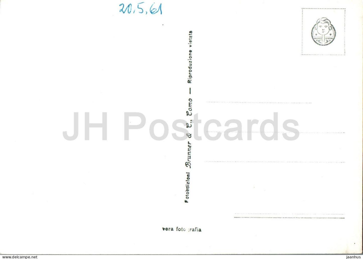 Strada del Ponale - 310-1 - 1961 - Italie - utilisé