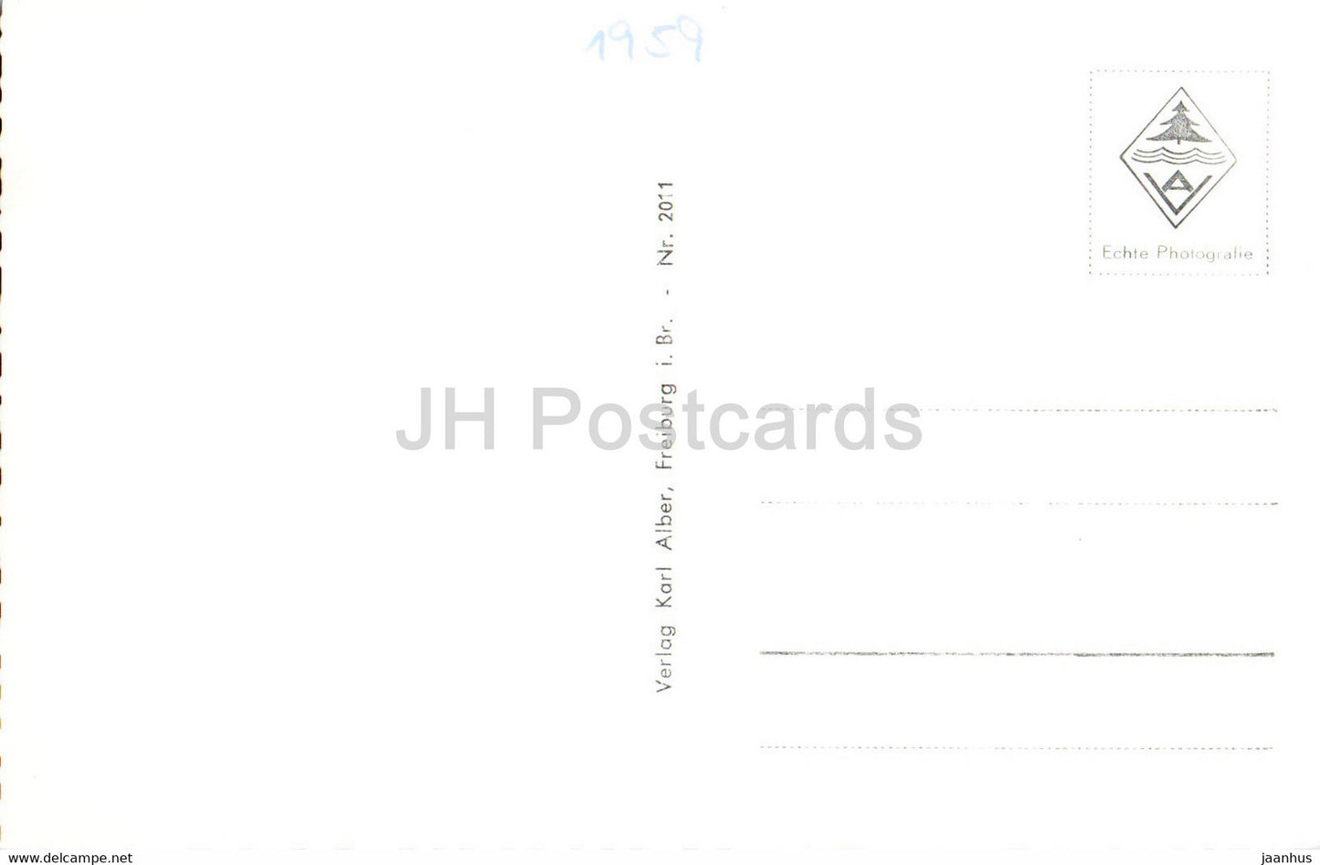 Im Schwarzwald - old postcard - Germany - unused