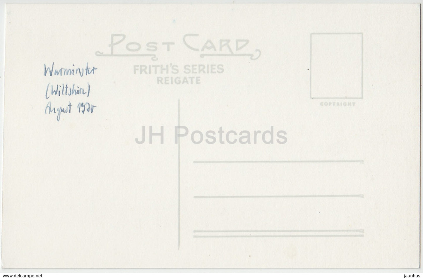 Shearwater Cafe near Warminster - WRM.33 - 1970 - United Kingdom - England - used