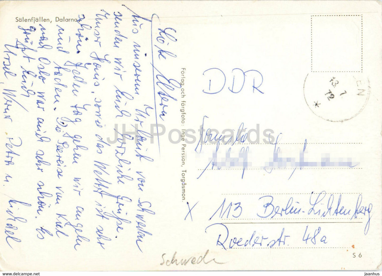 Salenfjallen - Dalarna - Sweden - used