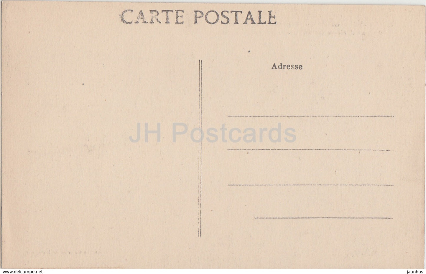 Chateau de Blois - Facade Francois Ier vu des Jardins du Roi avant sa restauration - old postcard - France - unused