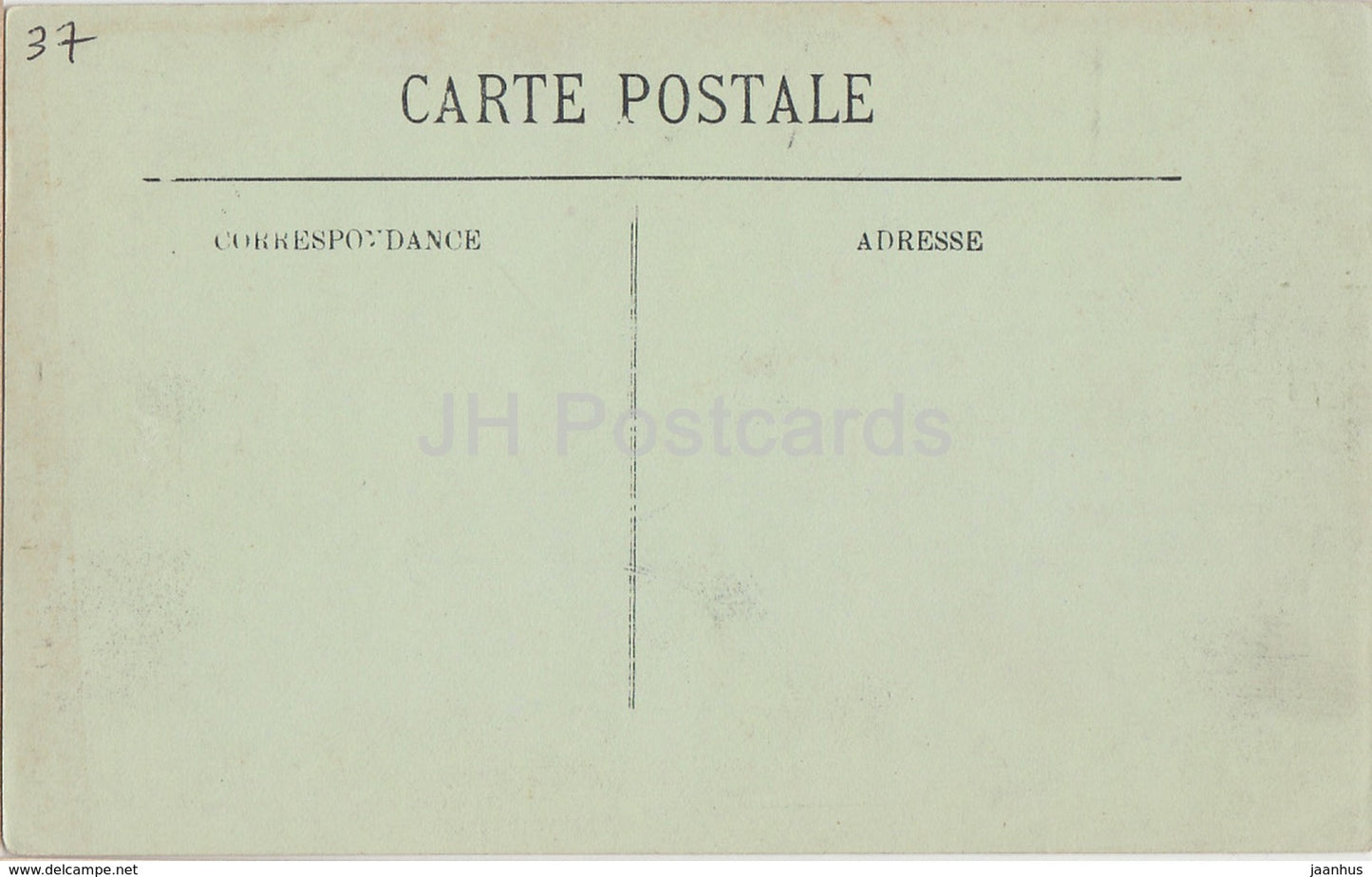 Chenonceaux - Le Chateau - Nymphe s'abritant - castle - 49 - old postcard - France - unused