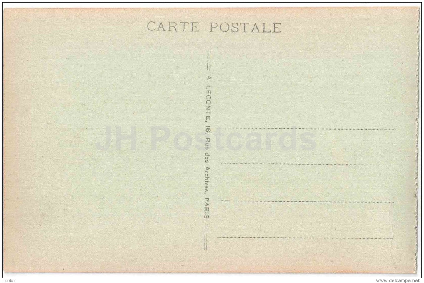 La Madeleine - 13 - Paris - France - unused - JH Postcards