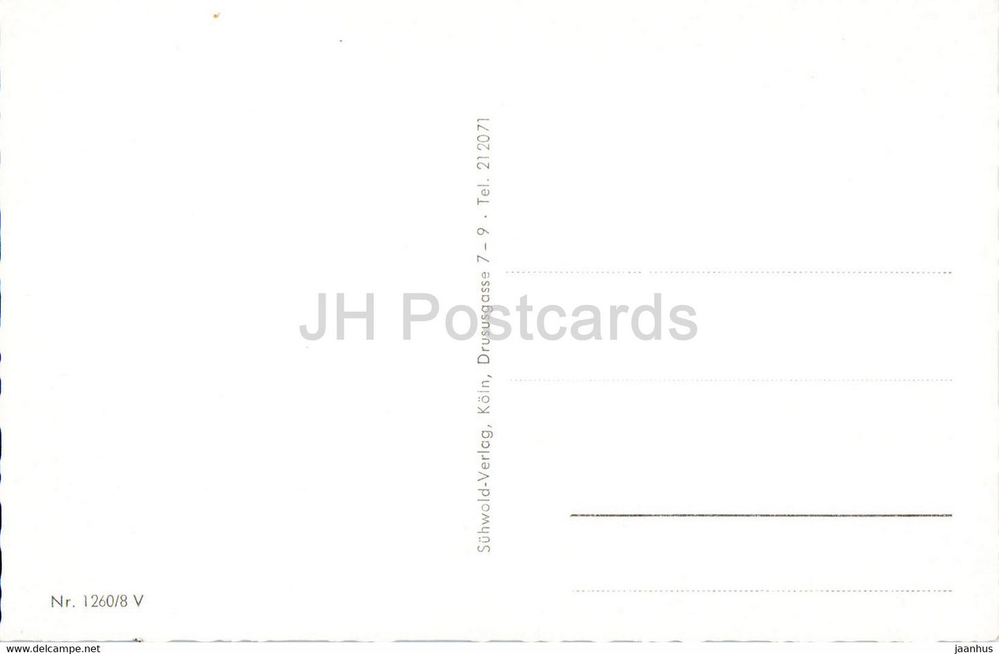 Bad Neuenahr - Kurhaus - Terrassencafe - Kurhotel - Wandelhalle - Kurgarten - alte Postkarte - Deutschland - unbenutzt