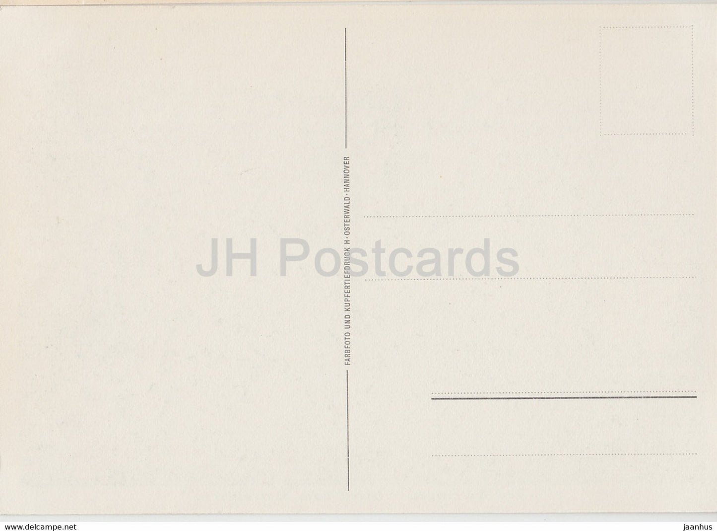 Bad Kissingen - Blick vom Staffelsberg - old postcard - Germany - unused