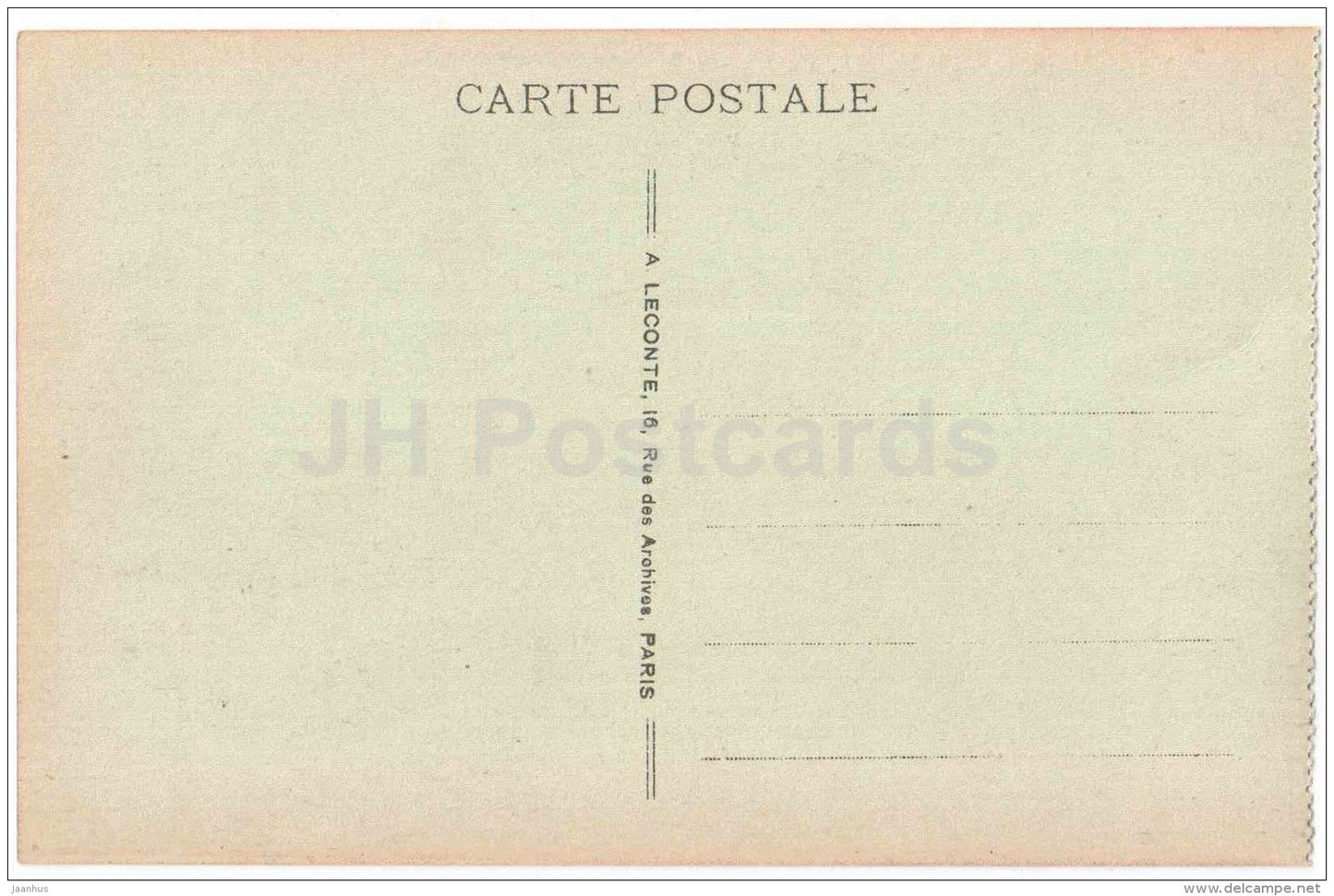 La Madeleine - 35 - Paris - France - unused - JH Postcards