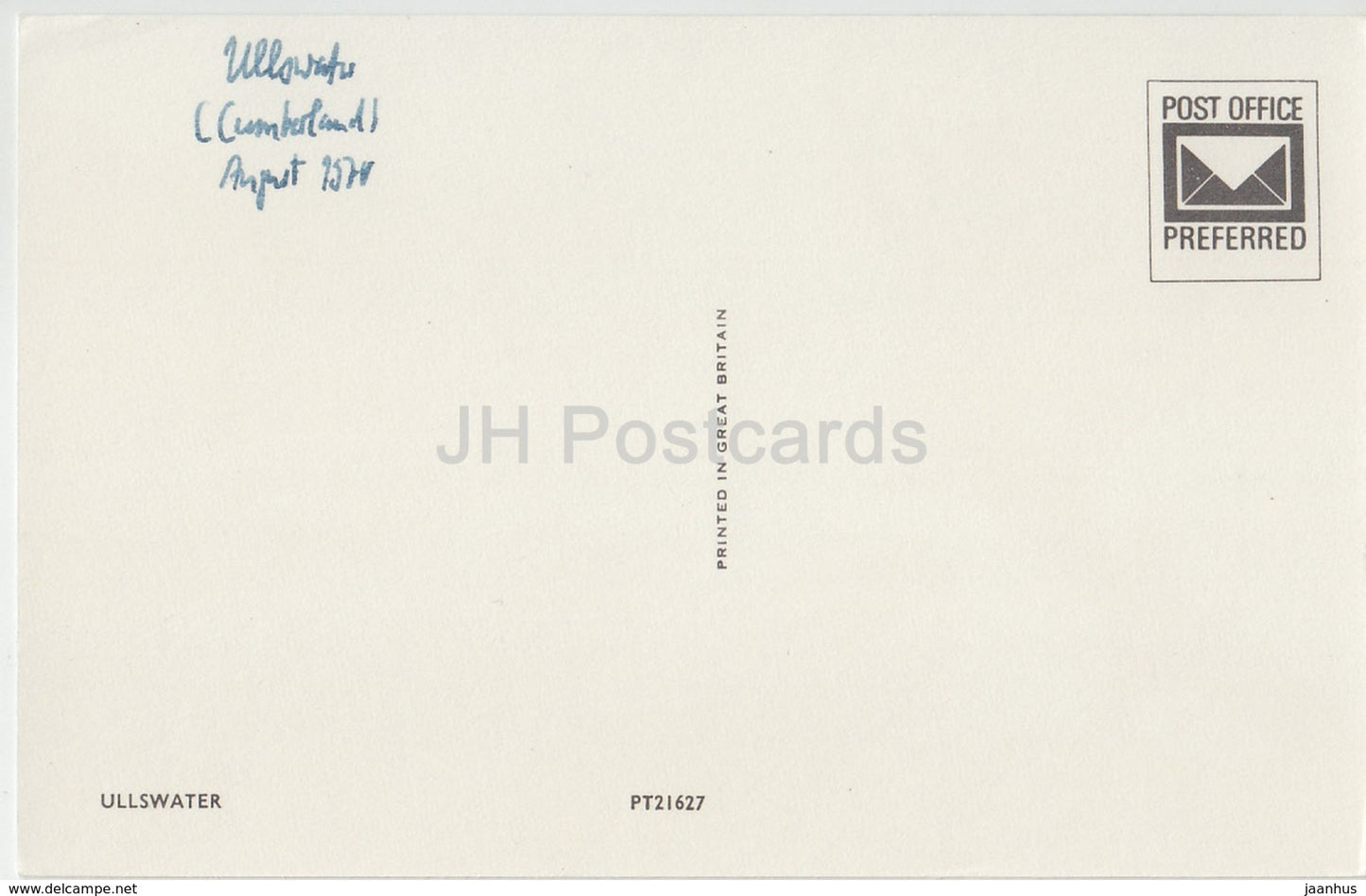 Ullswater - boat - PT21627 - 1970 - United Kingdom - England - used