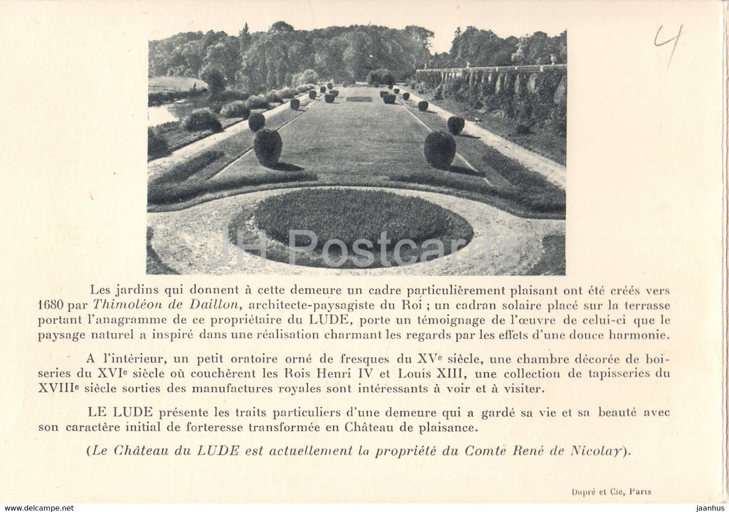 Chateau du Lude - castle - France - unused