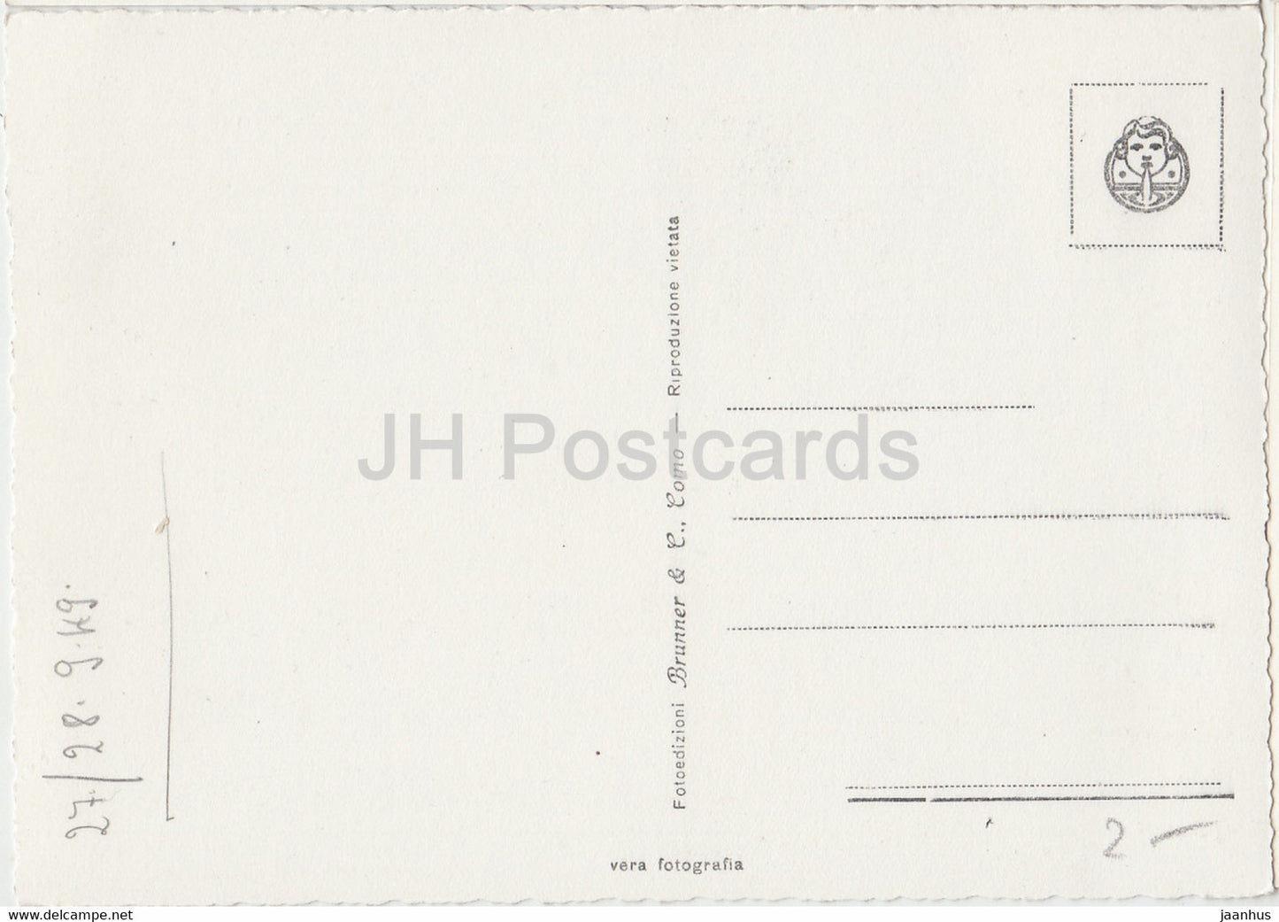 Gardesana Occidentale - old postcard - 1949 - Italy - used