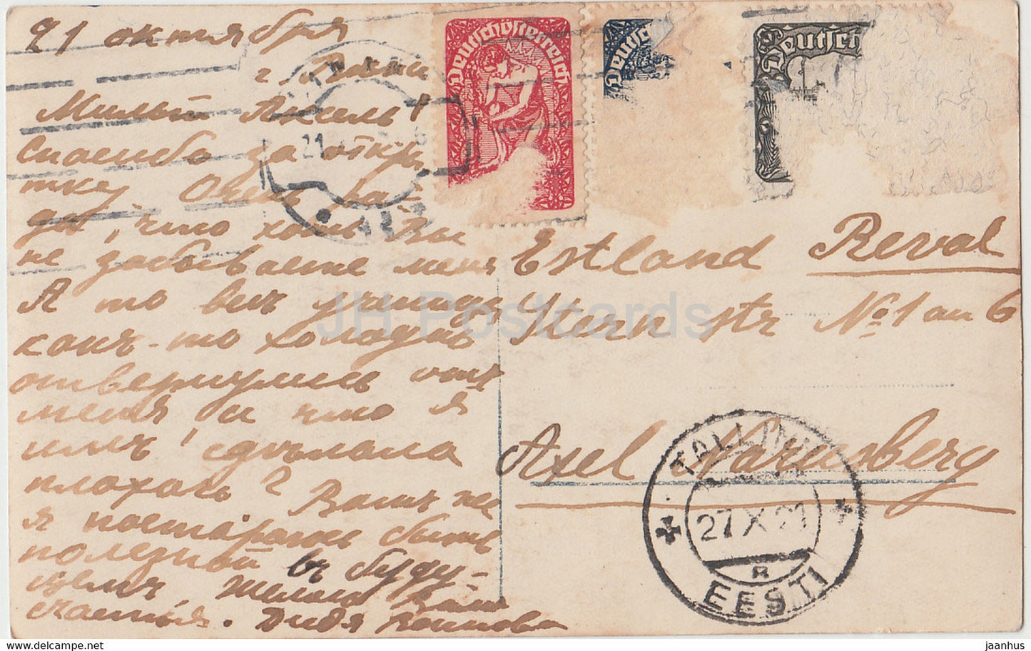 Balletttänzerin Didi Woinowa - Ballett - Tanz - 119 - 1921 - Deutschland - alte Postkarte - gebraucht