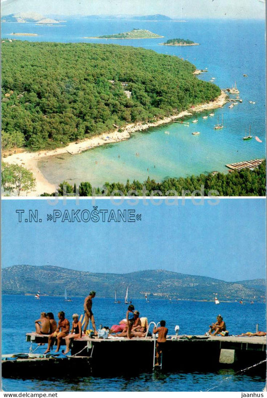 turisthotel Zadar - Pakostane - 1990 - Yugoslavia - Croatia - used - JH Postcards