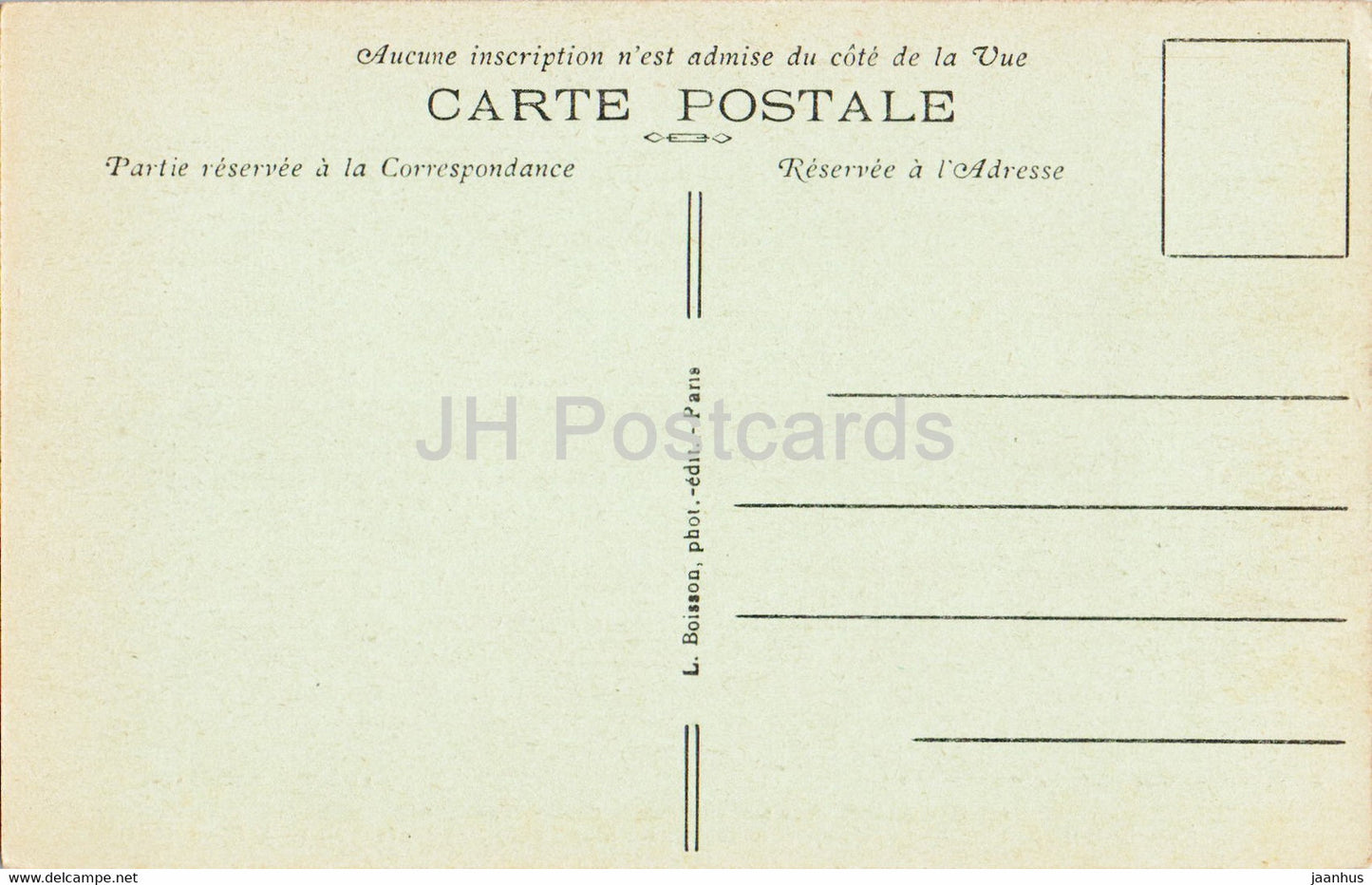 Paris - Tombeaux Historiques - La Fontaine - Molière - tombe - carte postale ancienne - France - inutilisée