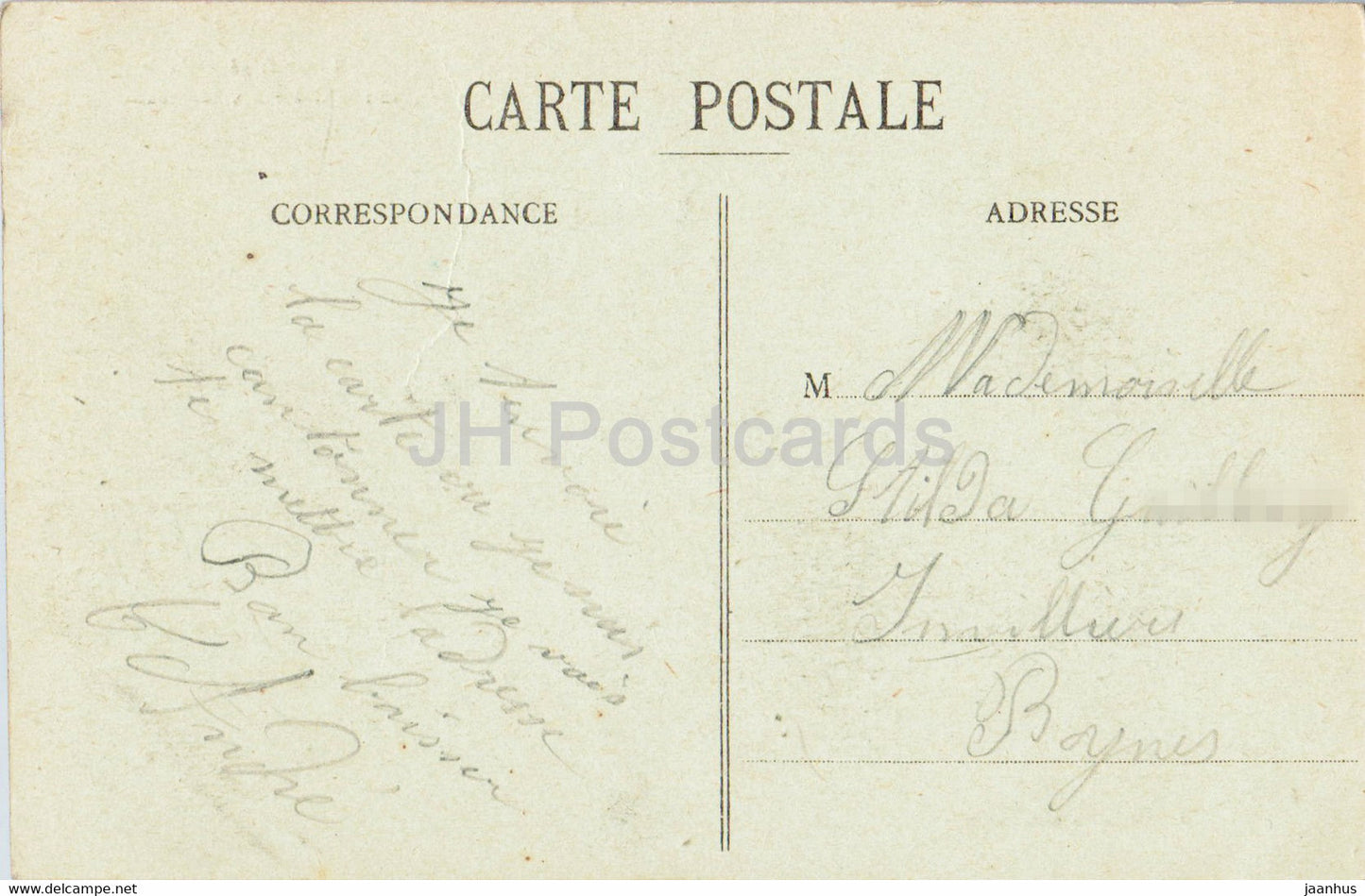 Rehainviller - Vue Generale - Au Premier Plan - Le Chateau d'Adomenil - alte Postkarte - Frankreich - gebraucht