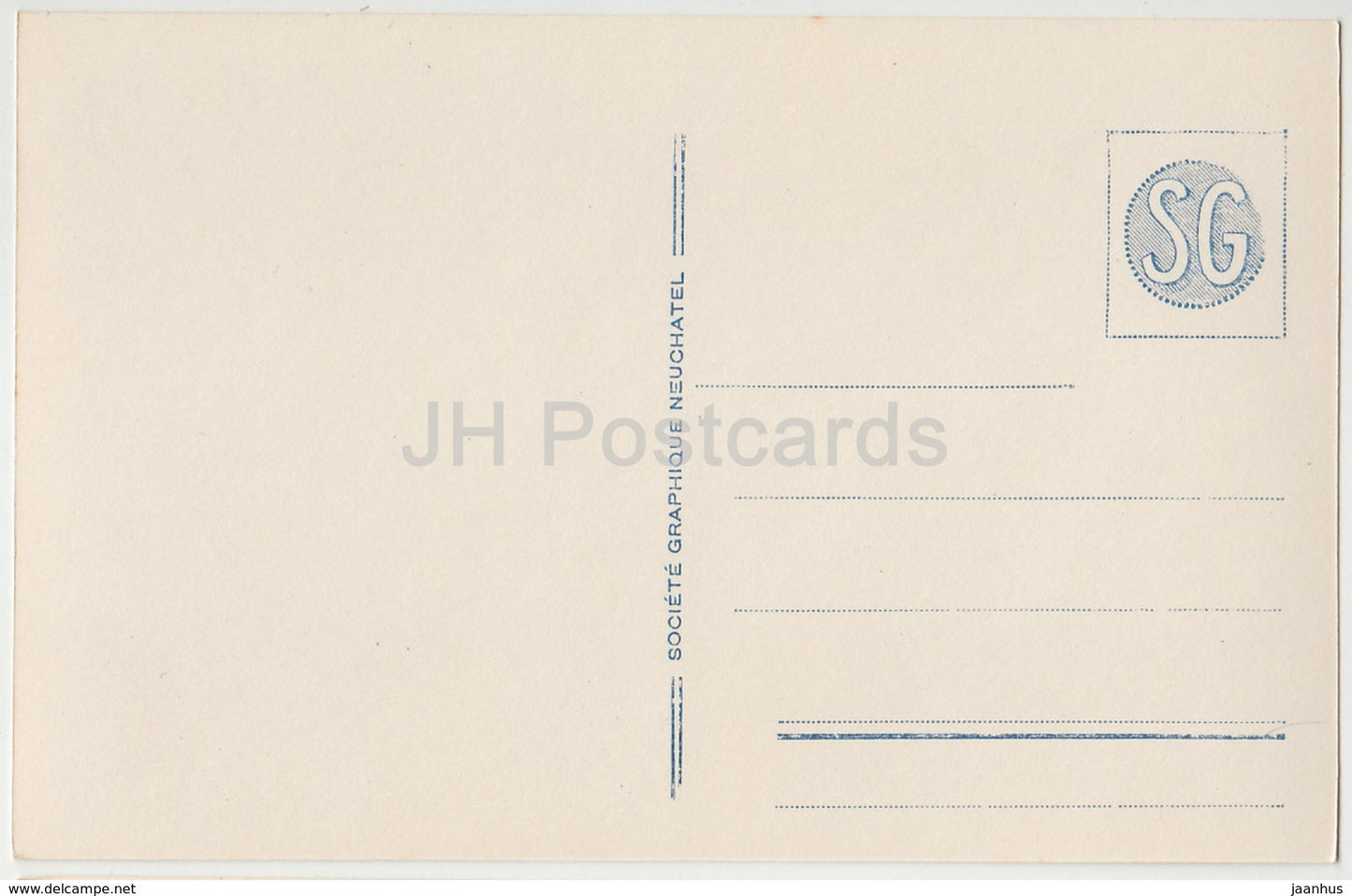 Saas-Grund 1562 m - 2351 - Suisse - carte postale ancienne - inutilisée