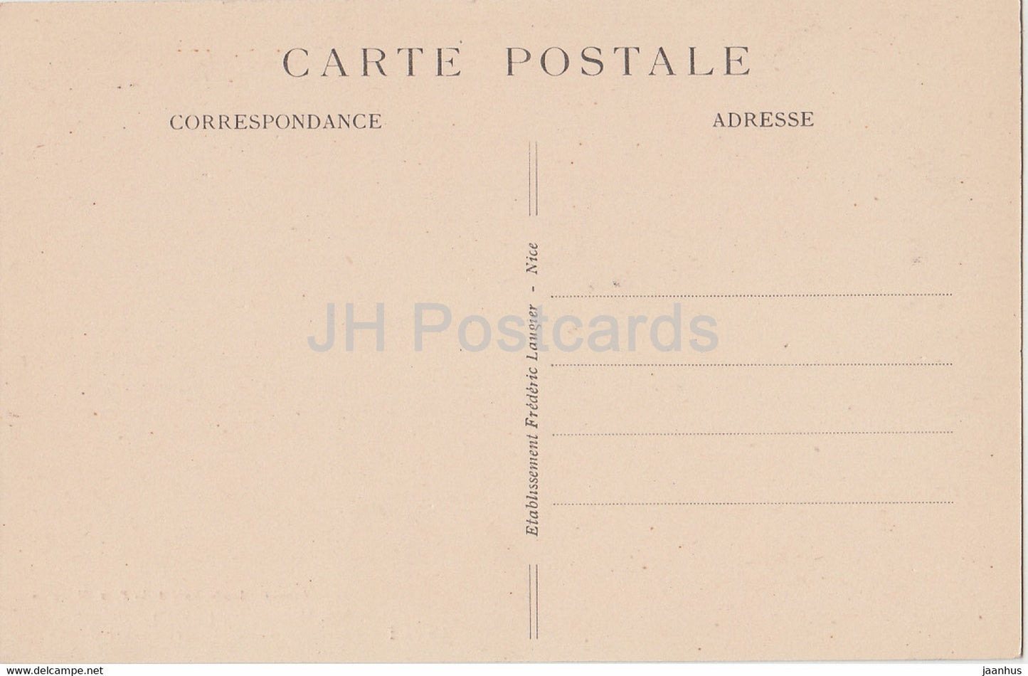 Mougins - LA vieille Fontaine du XIII siecle - 524 - old postcard - France - unused