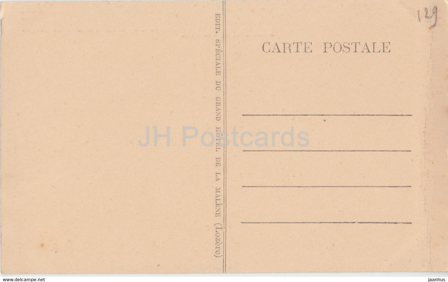 Castelbouc - Vue Generale - 157 - alte Postkarte - Frankreich - unbenutzt