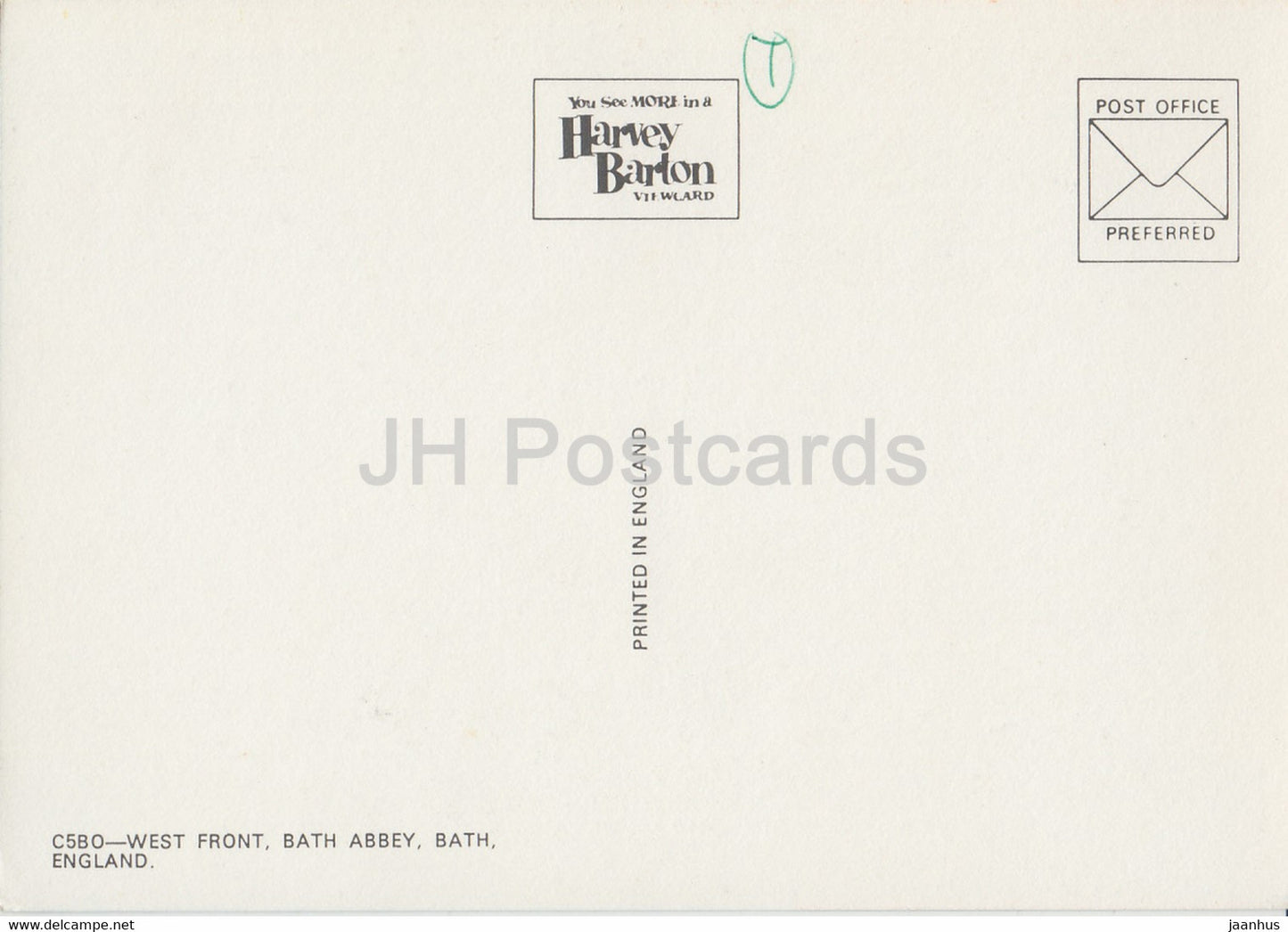 West Front - Bath Abbey - Bath - England - United Kingdom - unused