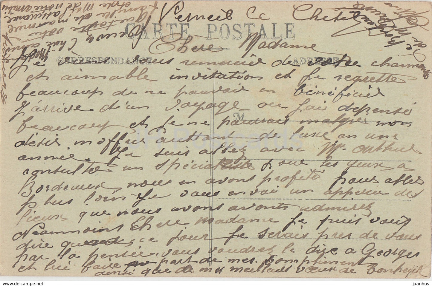 Arcachon - Le Boulevard Promenade et ses Jardins - 2 - old postcard - France - used