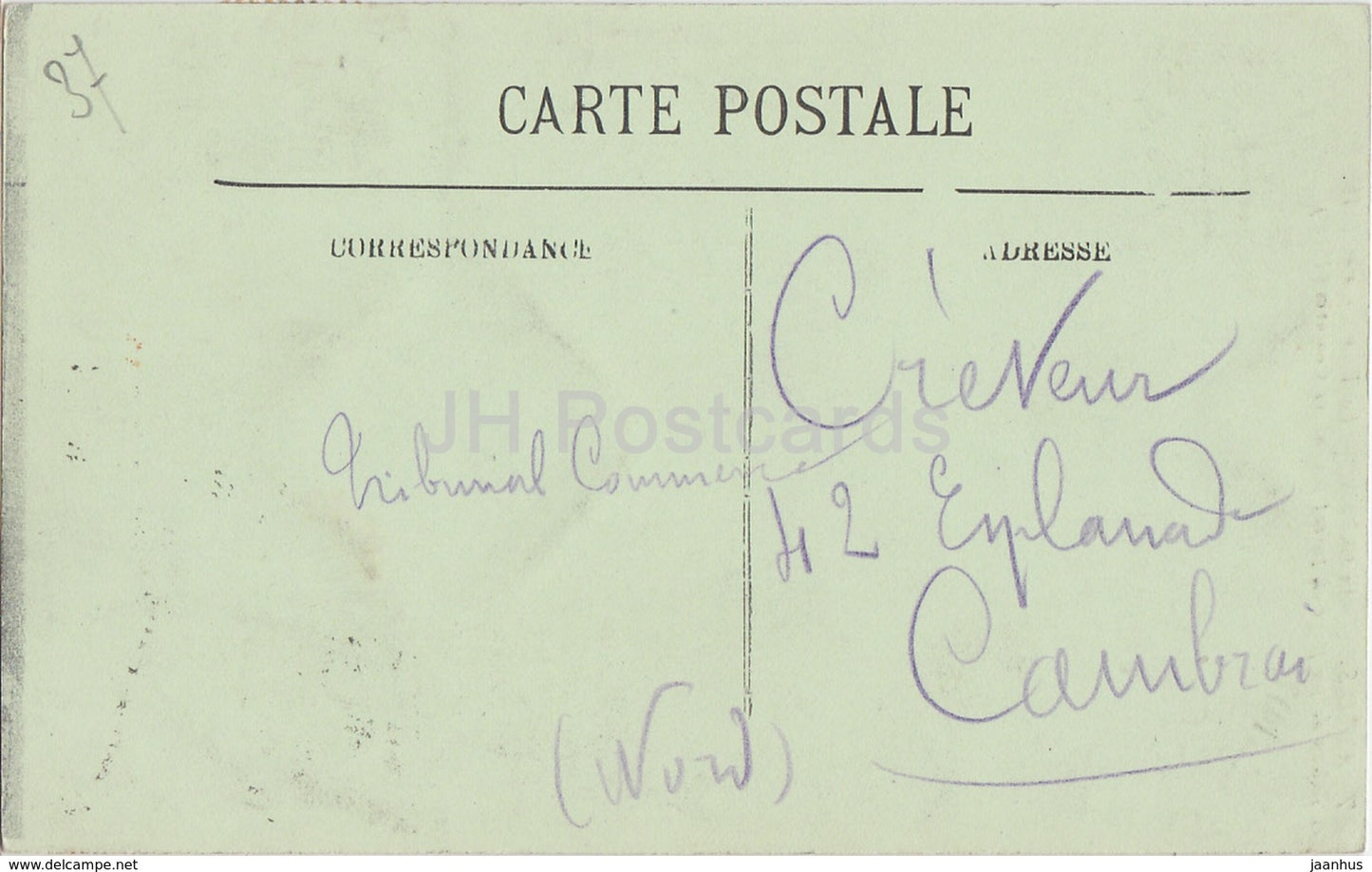 Amboise - Le Chateau - La Tour Charles VIII et Balcon - castle - 57 - old postcard - 1912 - France - used