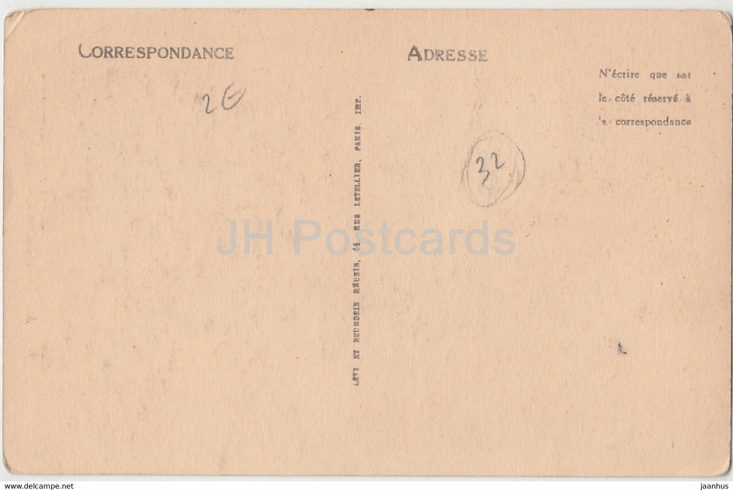 Auch - Statue d'Artagnan - Denkmal - 60 - alte Postkarte - Frankreich - unbenutzt