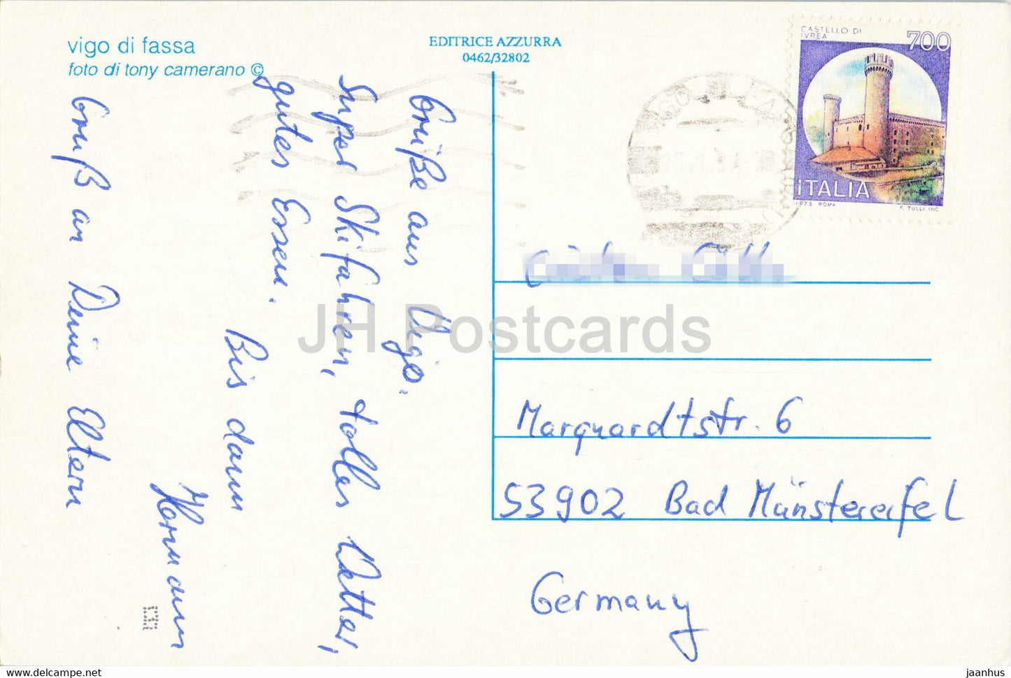 Val di Fassa - Vigo di Fassa - skilift - cable car - multiview - Italy - used