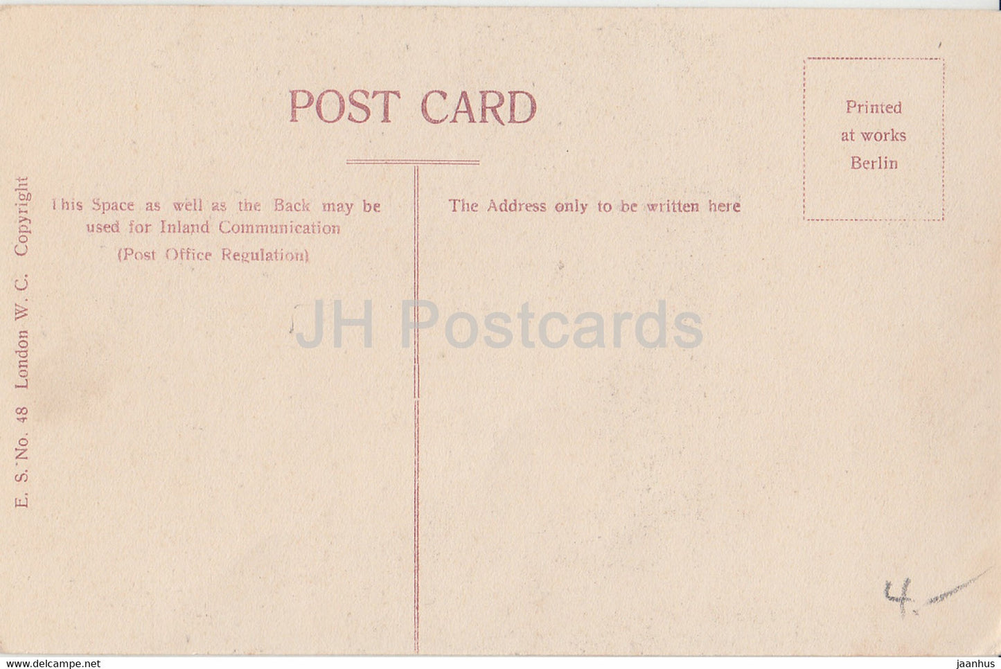 London – The General Post Office – 48 – alte Postkarte – England – Vereinigtes Königreich – unbenutzt