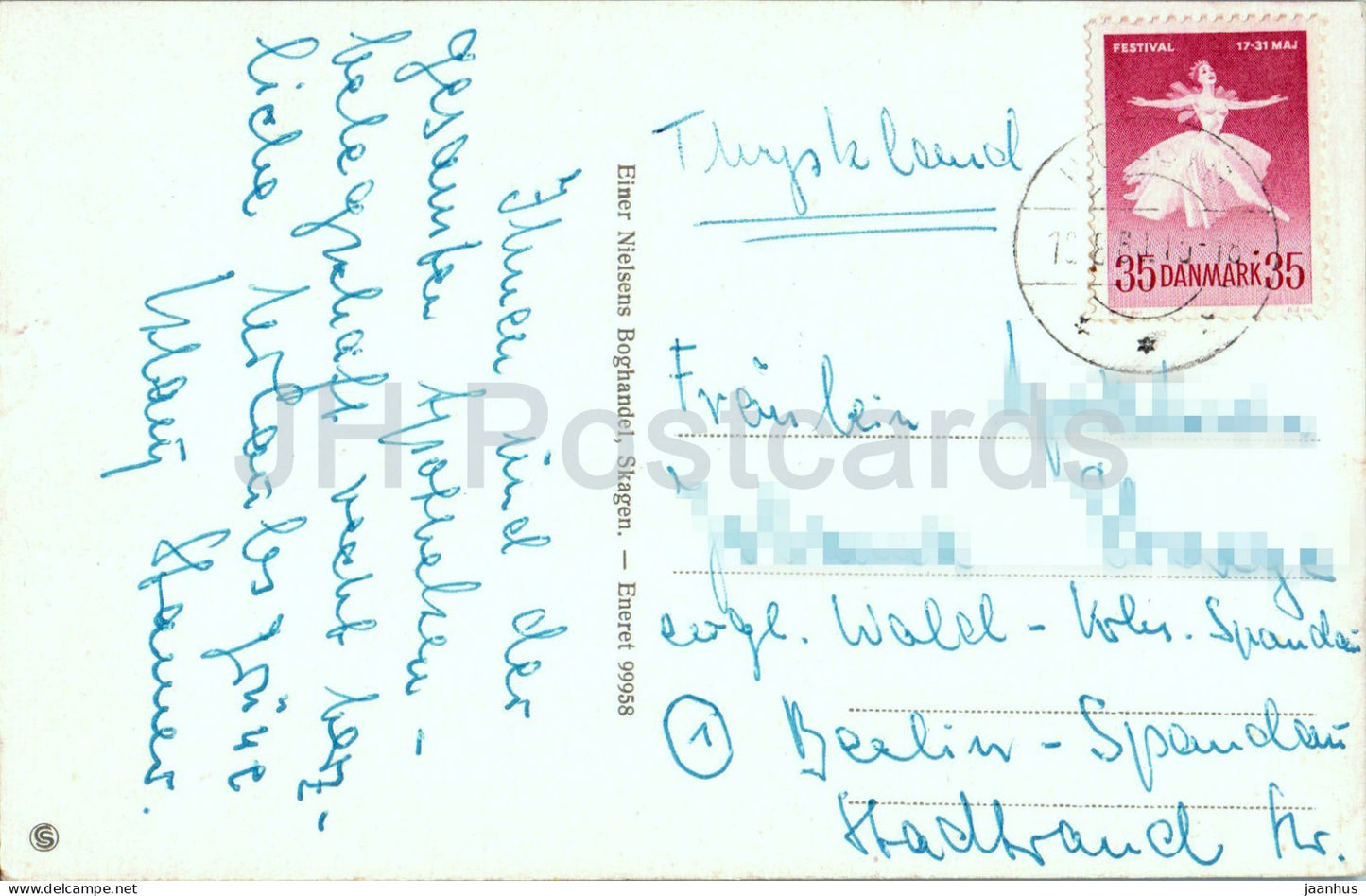 Kandestederne pr Skagen - 99958 - 1961 - Denmark - used