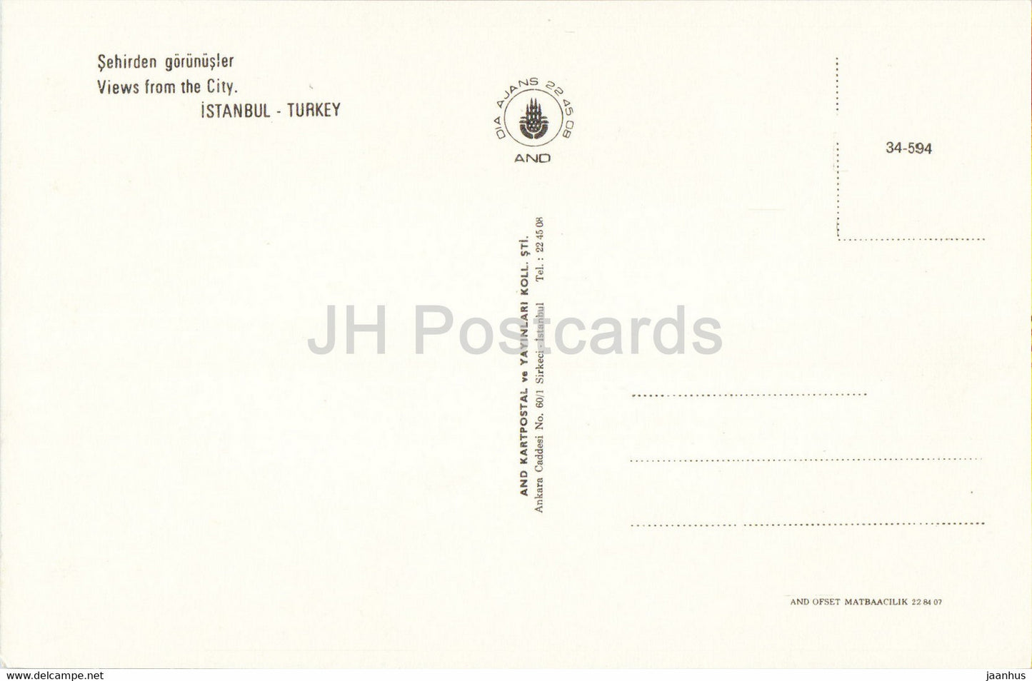Istanbul - Vues de la ville - multiview - ET - Turquie - inutilisé
