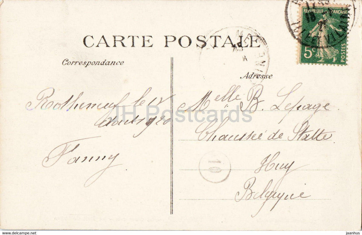 Rotheneuf - La Guimorais - Le Bois du Lupin - Côte d'Emeraude - 5 - carte postale ancienne - 1920 - France - occasion