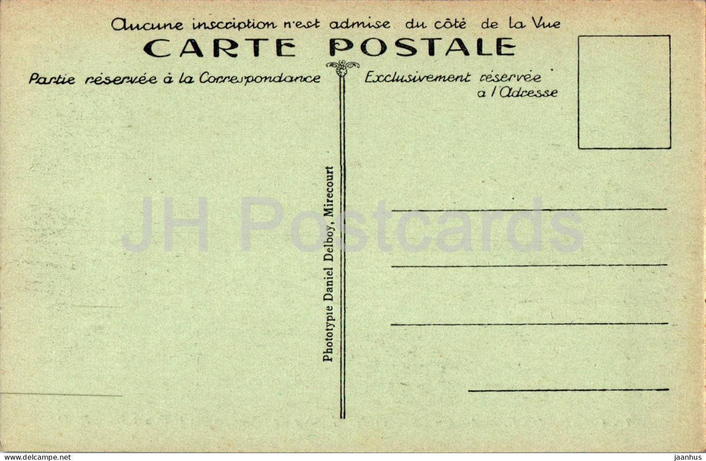 Chaumont - Ancien Château des Comtes de Champagne - château - 33 - carte postale ancienne - France - inutilisé