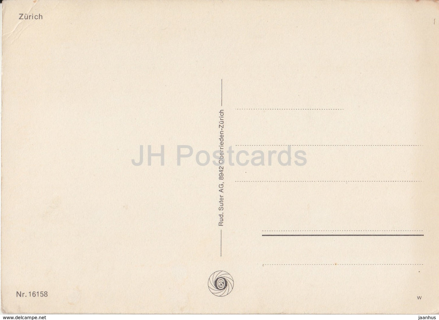 Zurich - voilier - multiview - 16158 - Suisse - inutilisé