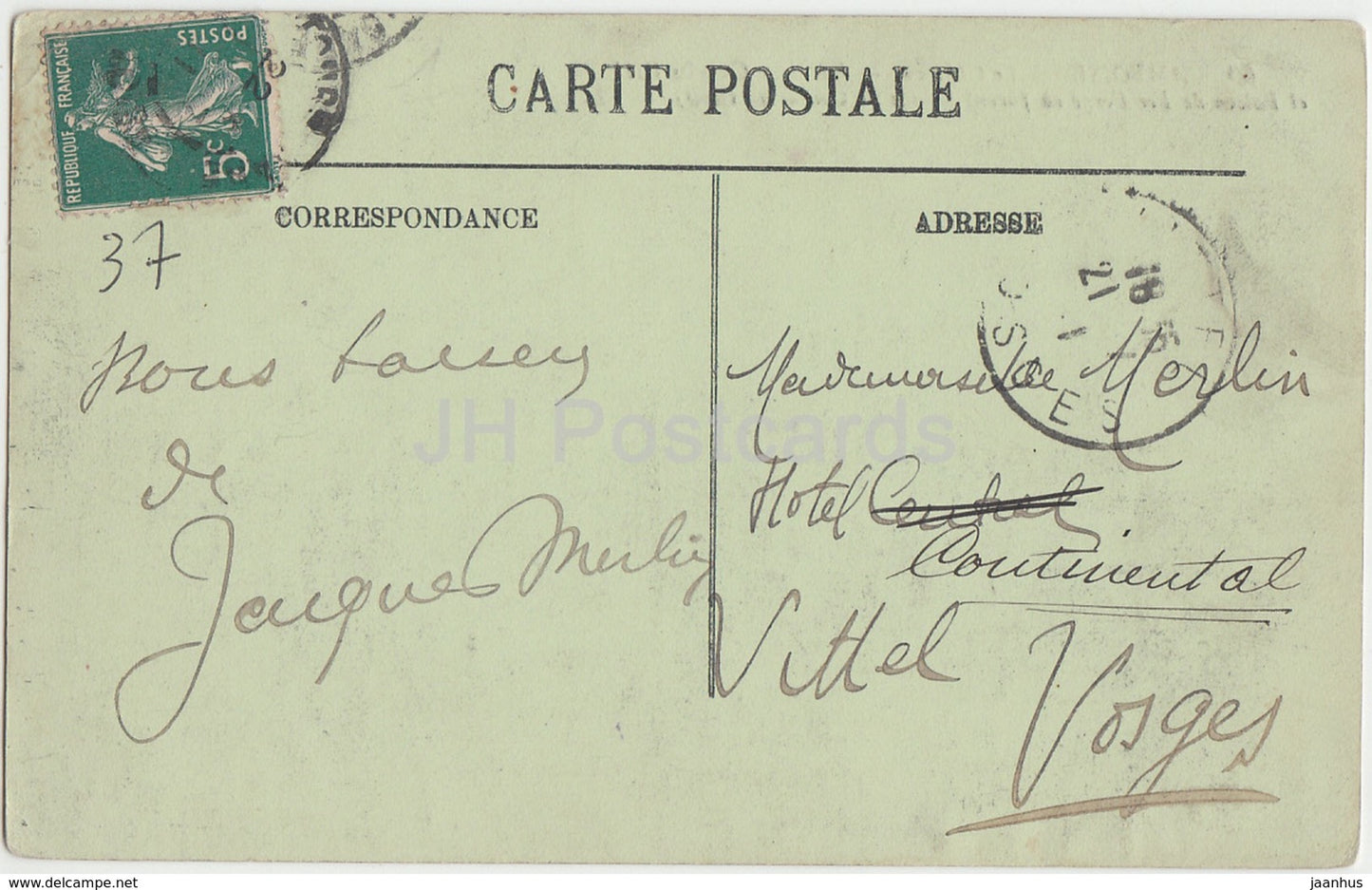 Amboise - Le Chateau - La Tour Charles VIII - castle - 60 - old postcard - France - used