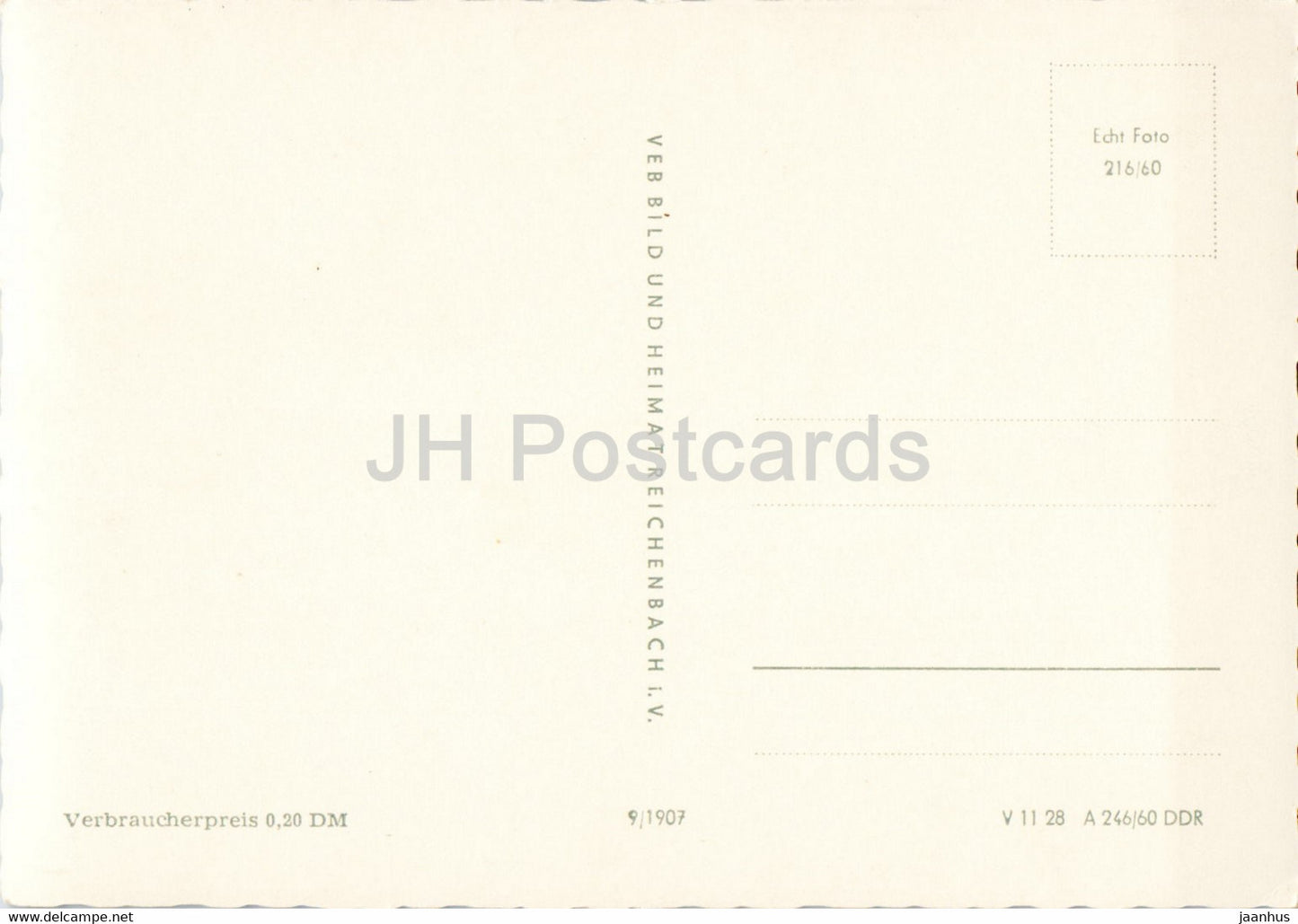 Gruss aus Weimar - Schloss - Schillerhaus - Goethes Gartenhaus - Goethe Schiller Denkmal - Germany DDR - unused