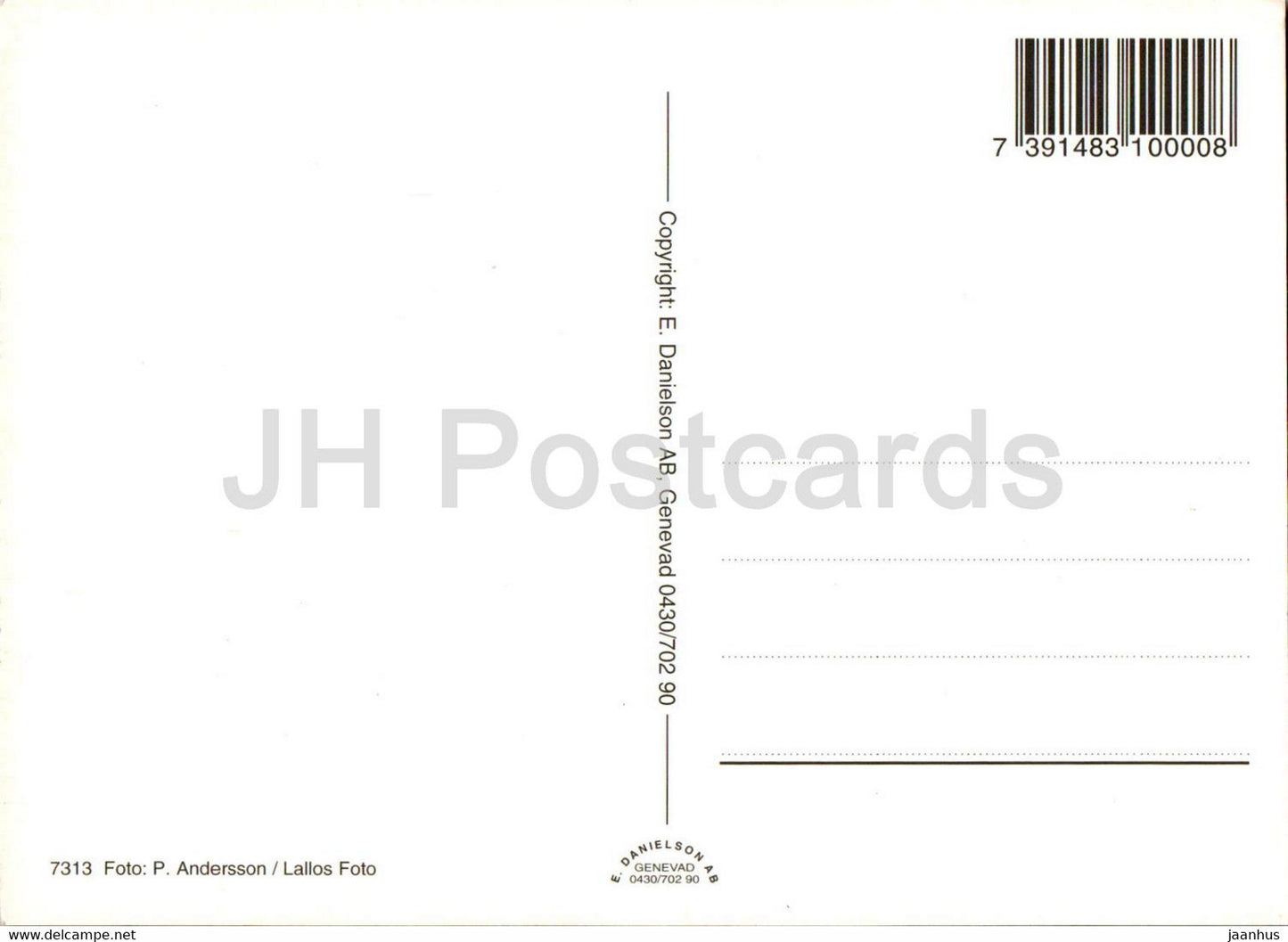 Halsning fran Helsingborg - Multiview - 7313 - Schweden - unbenutzt