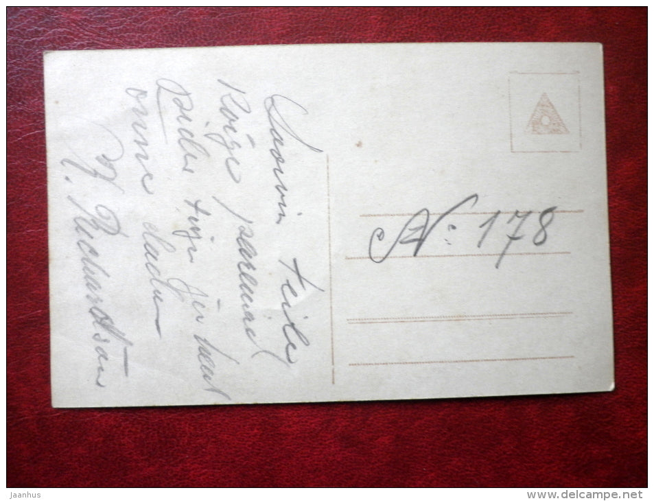 man - memories - EAS 04457/5 - old postcard - circulated in Estonia - used - JH Postcards