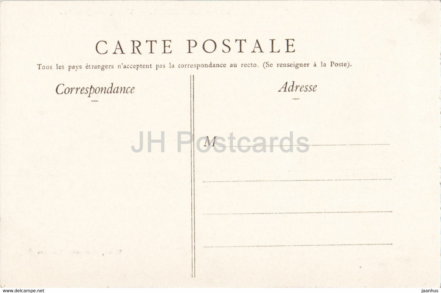 Lourdes - Vue plongeante - 23 - old postcard - France - unused