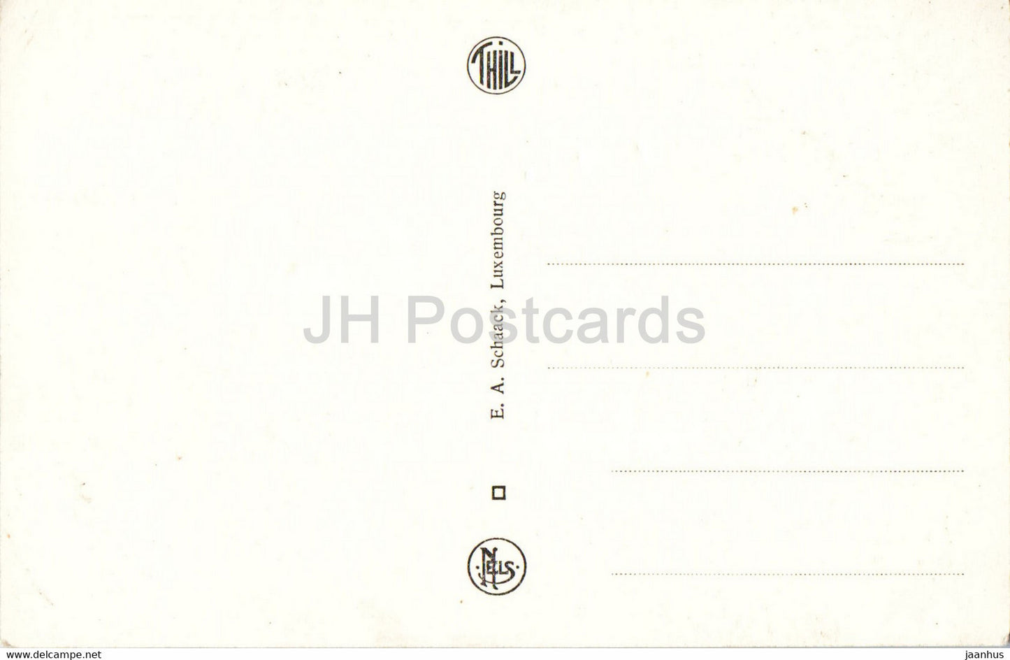 Clervaux - Panorama - carte postale ancienne - Luxembourg - inutilisée