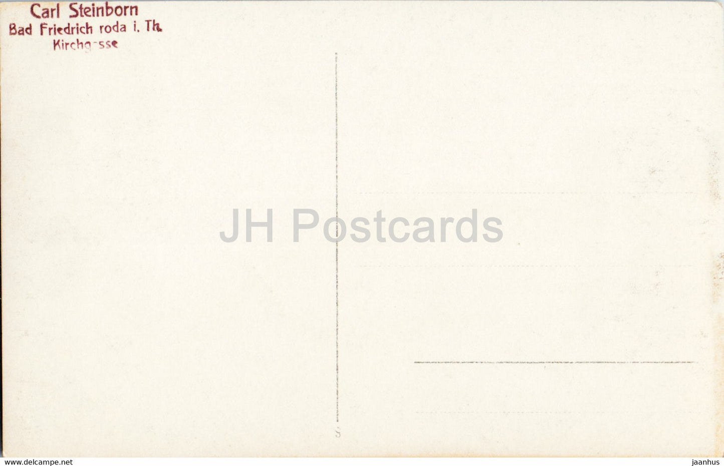 Abtsberg - Carl Steinborn - carte postale ancienne - Allemagne - inutilisée