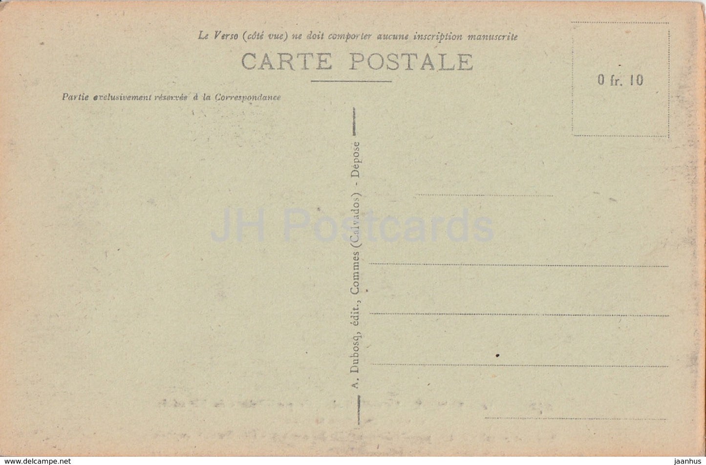 Bayeux - La Cathedrale - Crypte - Piliers - cathedral - 20 - old postcard - France - unused