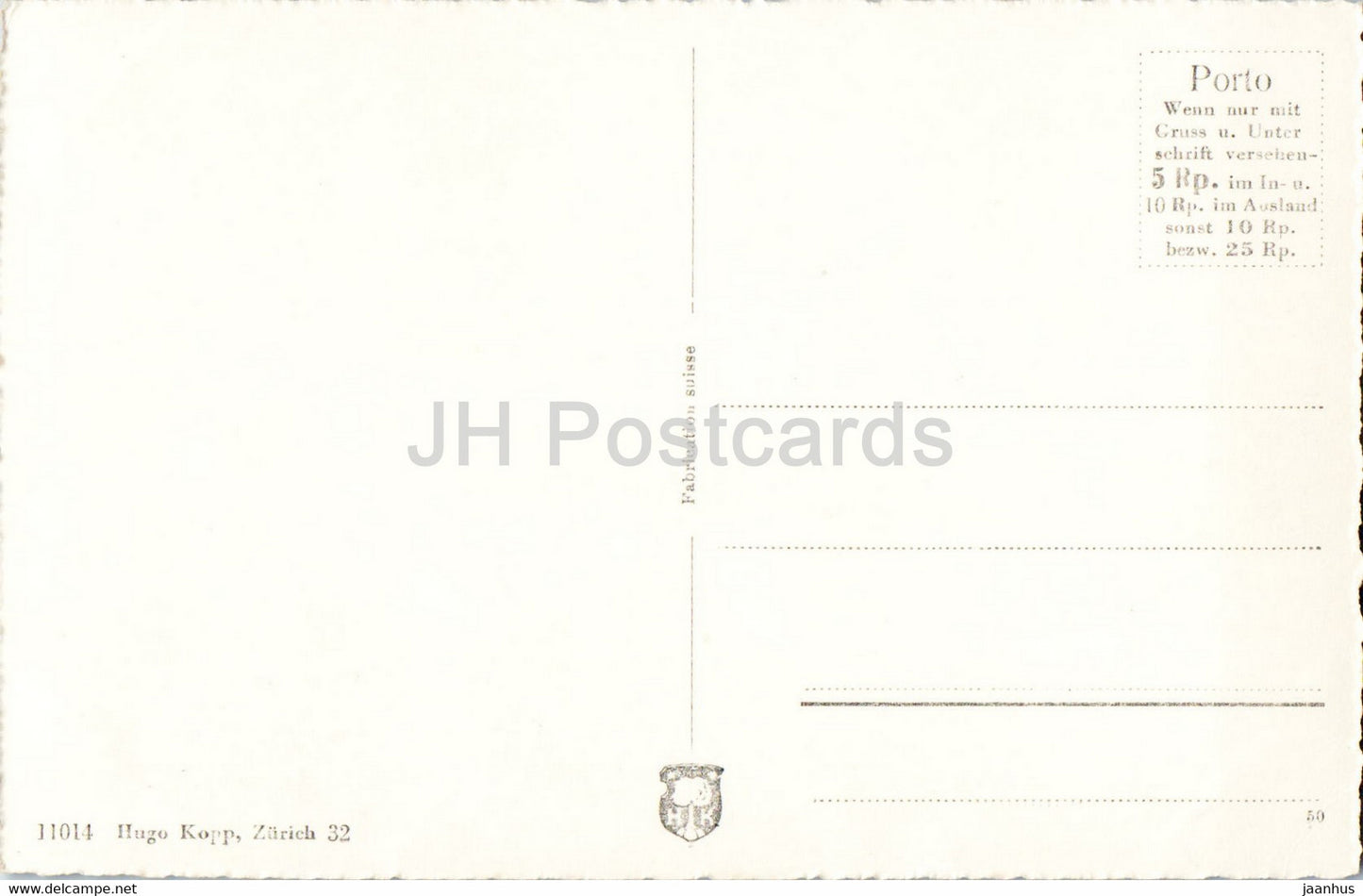 Stein am Rhein mit Rathaus - 11014 - carte postale ancienne - Suisse - utilisé