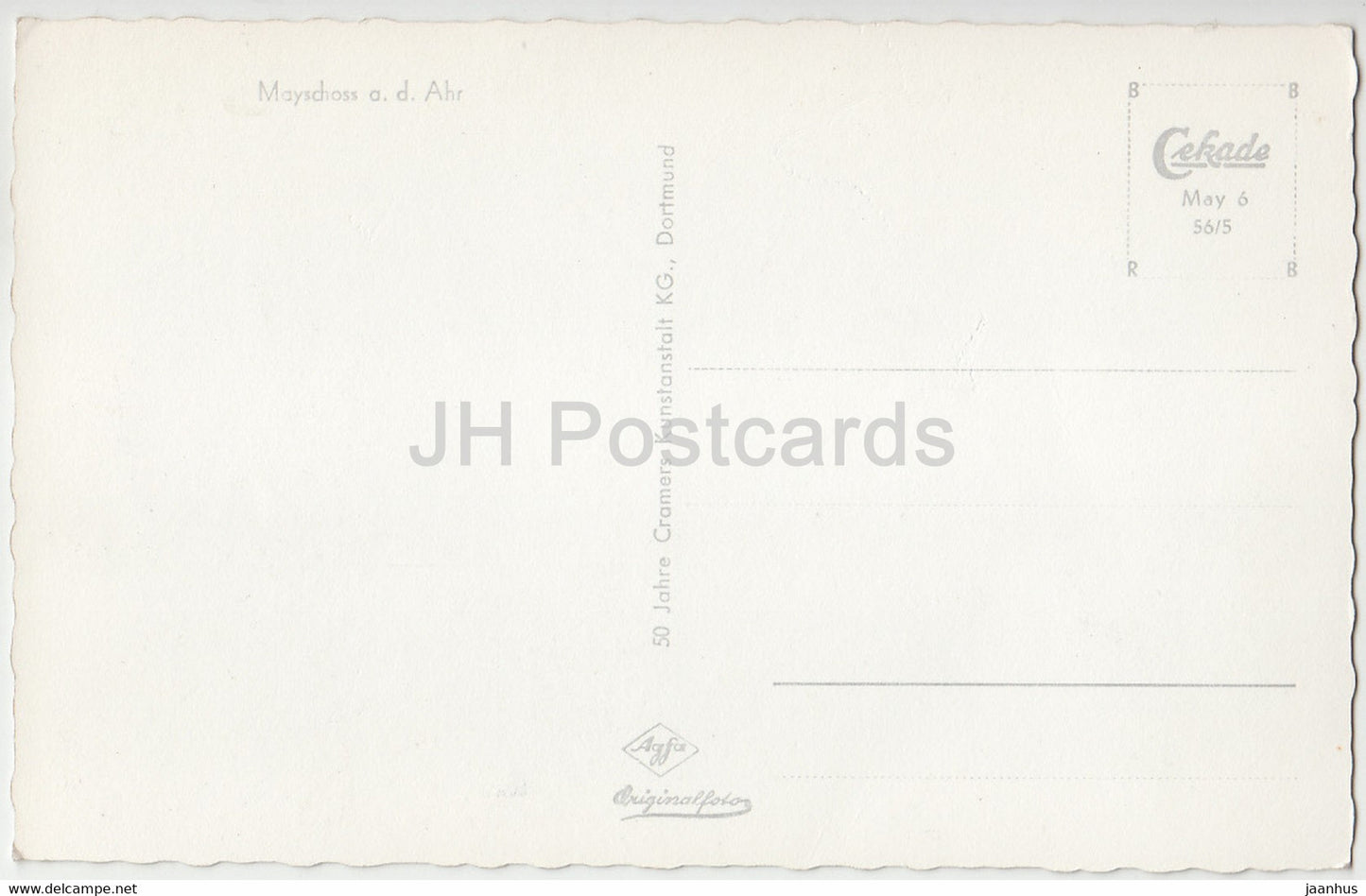 Mayschloss ad Ahr - Deutschland - unbenutzt