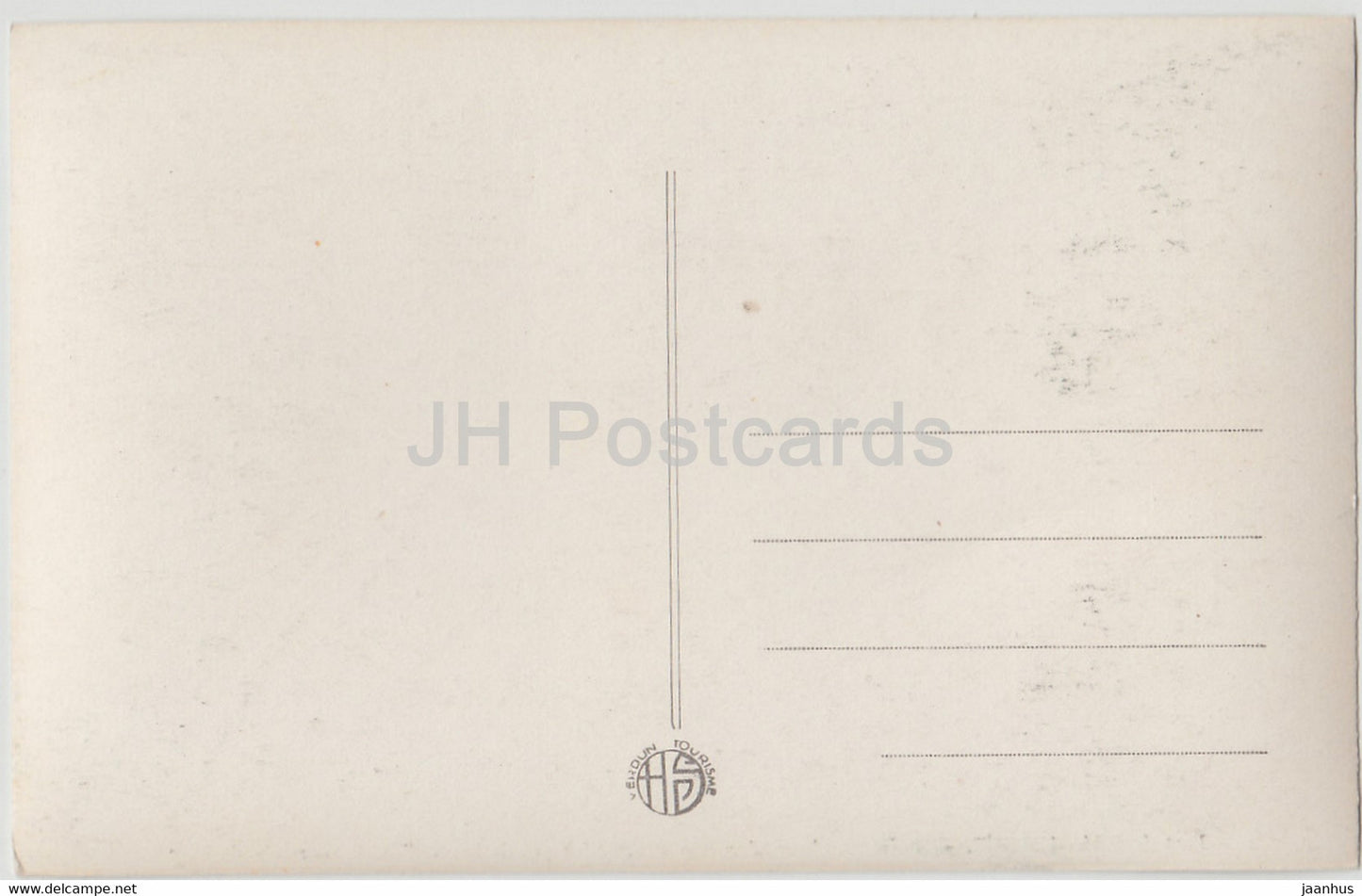 Fort de Douaumont - Pointe de chute d'un 380 allemand - military - WWI - old postcard - France - unused