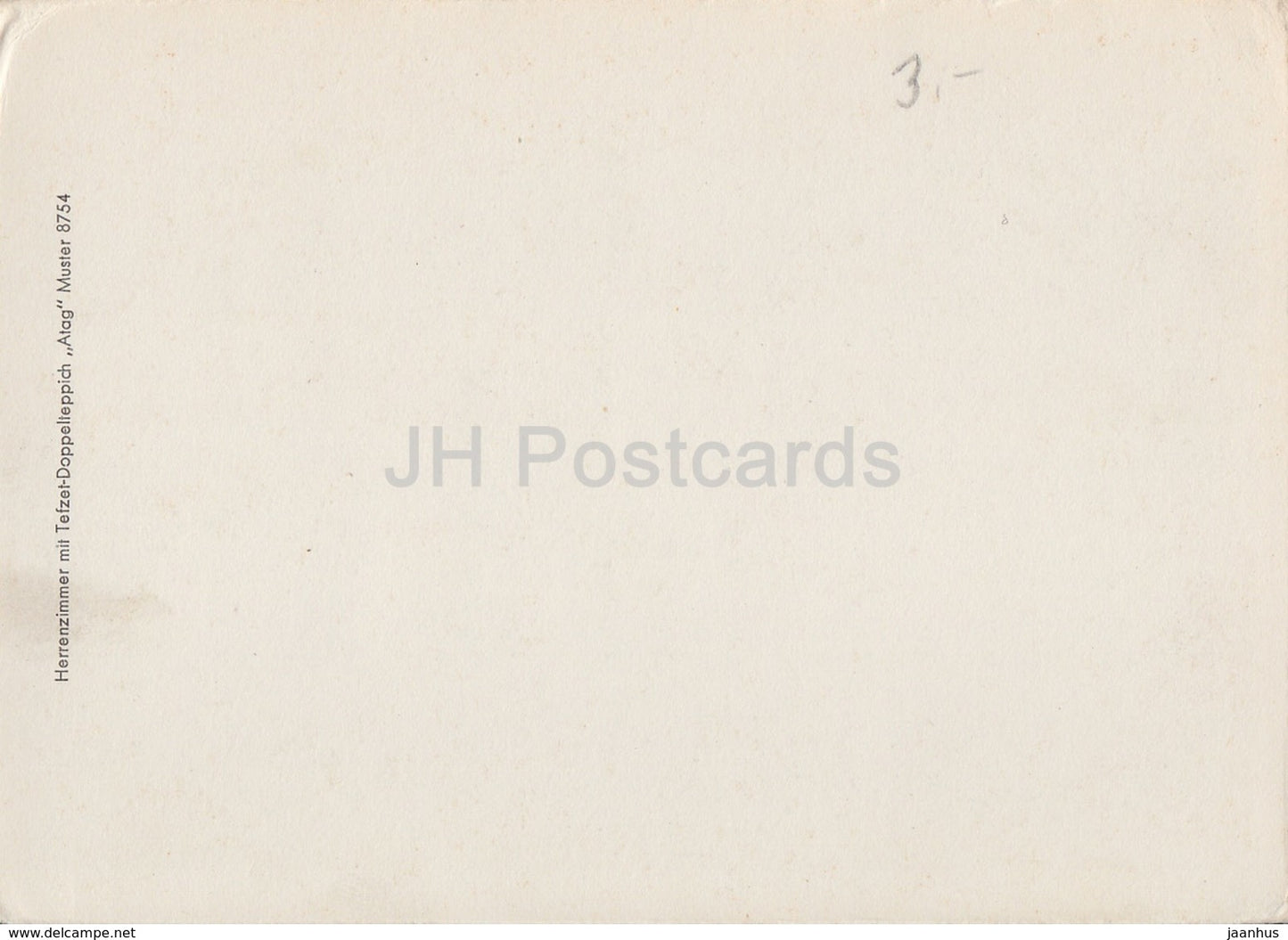 Herrenzimmer mit Tefzet Doppelteppich Atag - muster 8754 - carpet - Germany - unused