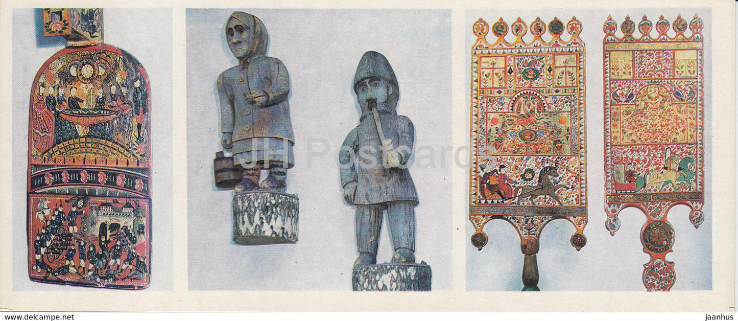 The Zagorsk State Historical And Art Museum - Dontse - Birdhouses - Pryalki - 1976 - Russia USSR - unused - JH Postcards