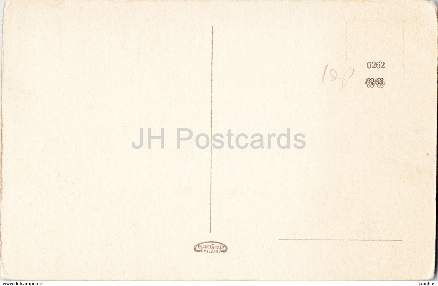 Lago Maggiore - Isola Bella - Giardino - 0262 - old postcard - Italy - unused