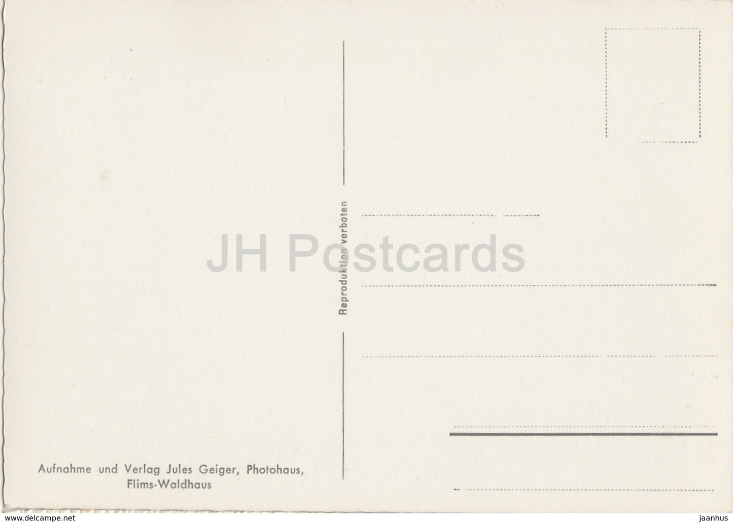 Das Medelsertal von Curaglia bis Sta Maria - 4719 - Switzerland - unused