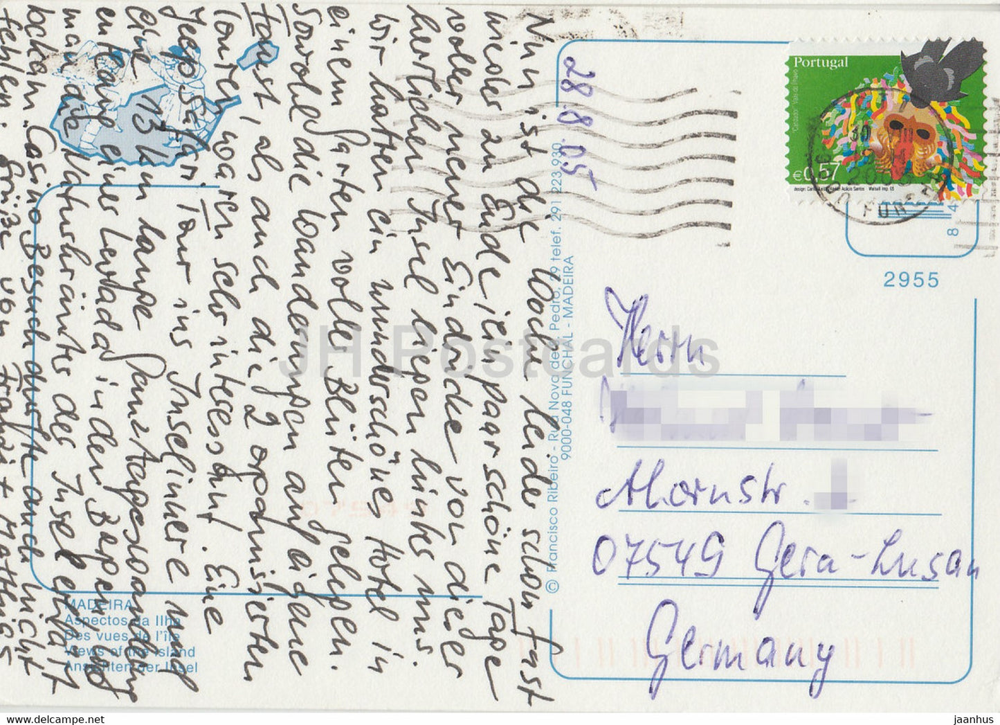 Madeira - Aspectos da Ilha - Views of the Island - multiview - 1 - 2005 - Portugal - used