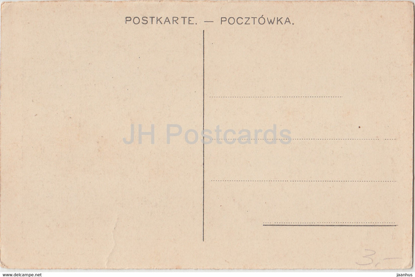 Warszawa - Pomnik Sobieskiego - Warschau das Sobieski Denkmal - monument - old postcard - Poland - unused