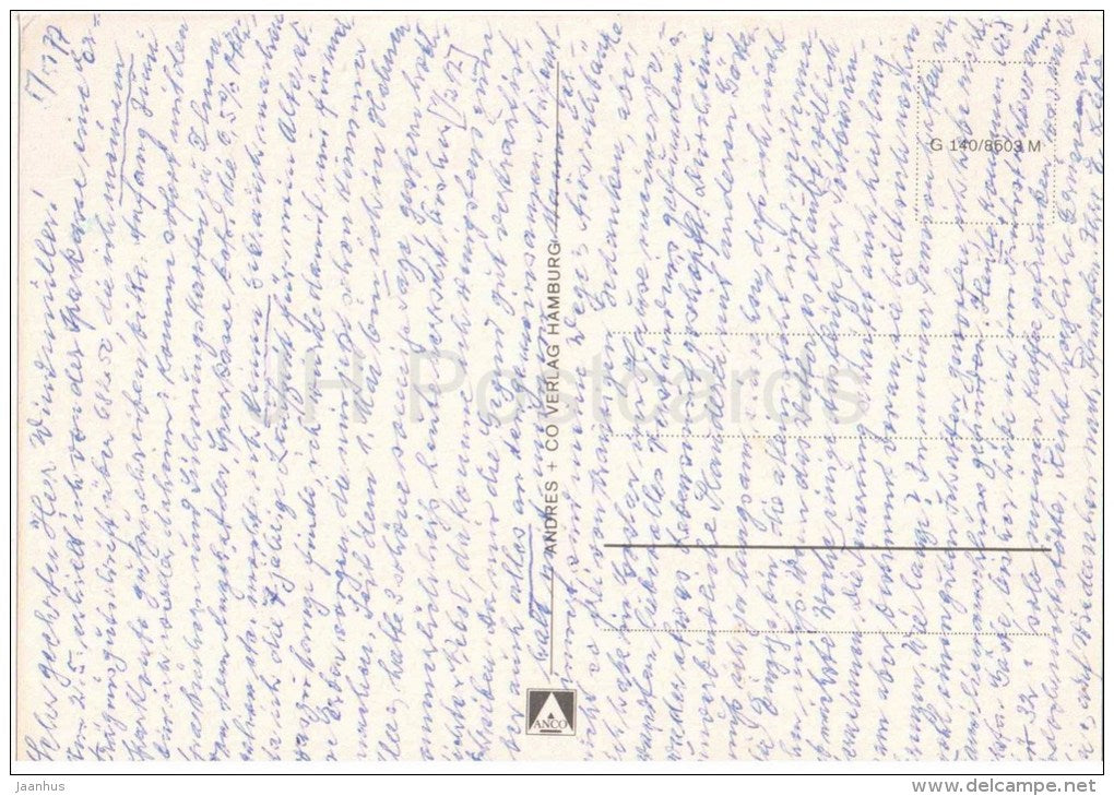 Die Besten Grüsse aus Goslar Harz - Rathaus - Schuhhof und Marktkirche - church - Germany - 1977 gelaufen - JH Postcards